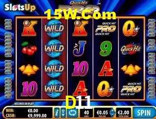 Biblioteca de slots populares na D11