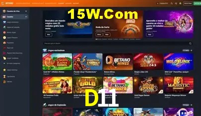 Slots com jackpots e giros grátis na D11